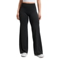 thumbnail image 1 of CRZ YOGA Softretch No Front Seam Wide Leg Pants 28'' for Women High Waist Yoga Buttery Soft Comfy, 1 of 6