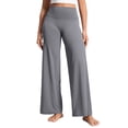 thumbnail image 1 of CRZ YOGA Softretch No Front Seam Wide Leg Pants 30" for Women High Waisted Yoga Lounge Buttery Soft, 1 of 8