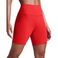 thumbnail image 1 of CRZ YOGA Women Butterbreeze Athletic Biker Shorts 6 Inches High Waist Workout Gym, 1 of 4