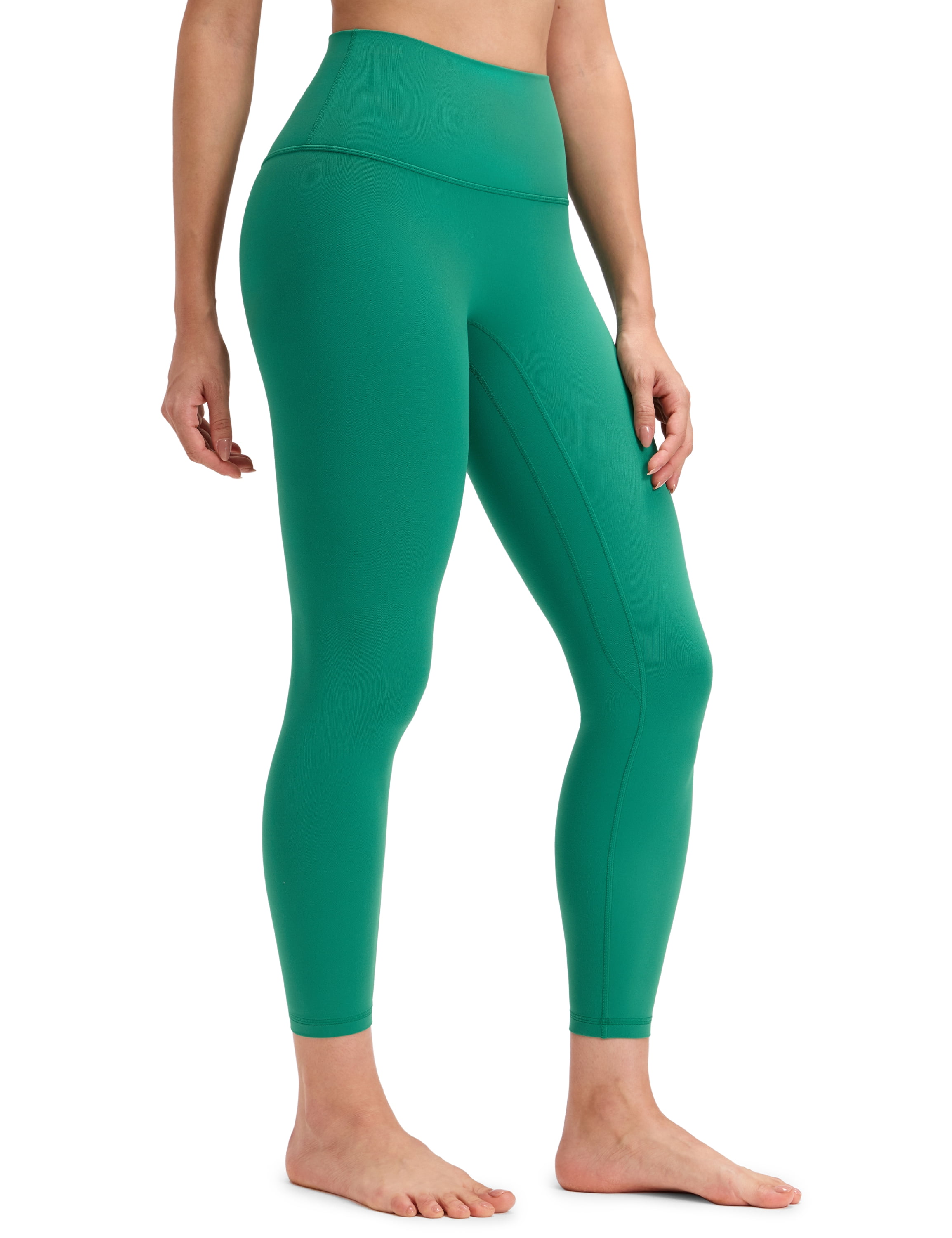 CRZ YOGA Butterluxe No Front Seam Yoga Leggings 25" High Waisted Womens Lounge Pants Workout