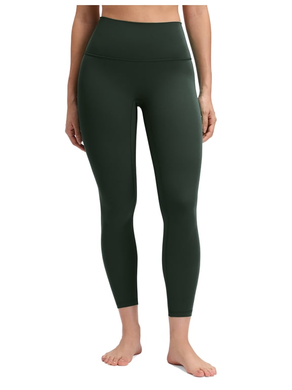 Butterluxe No Front Seam Yoga Leggings 25" High Waisted Womens Lounge Pants Workout