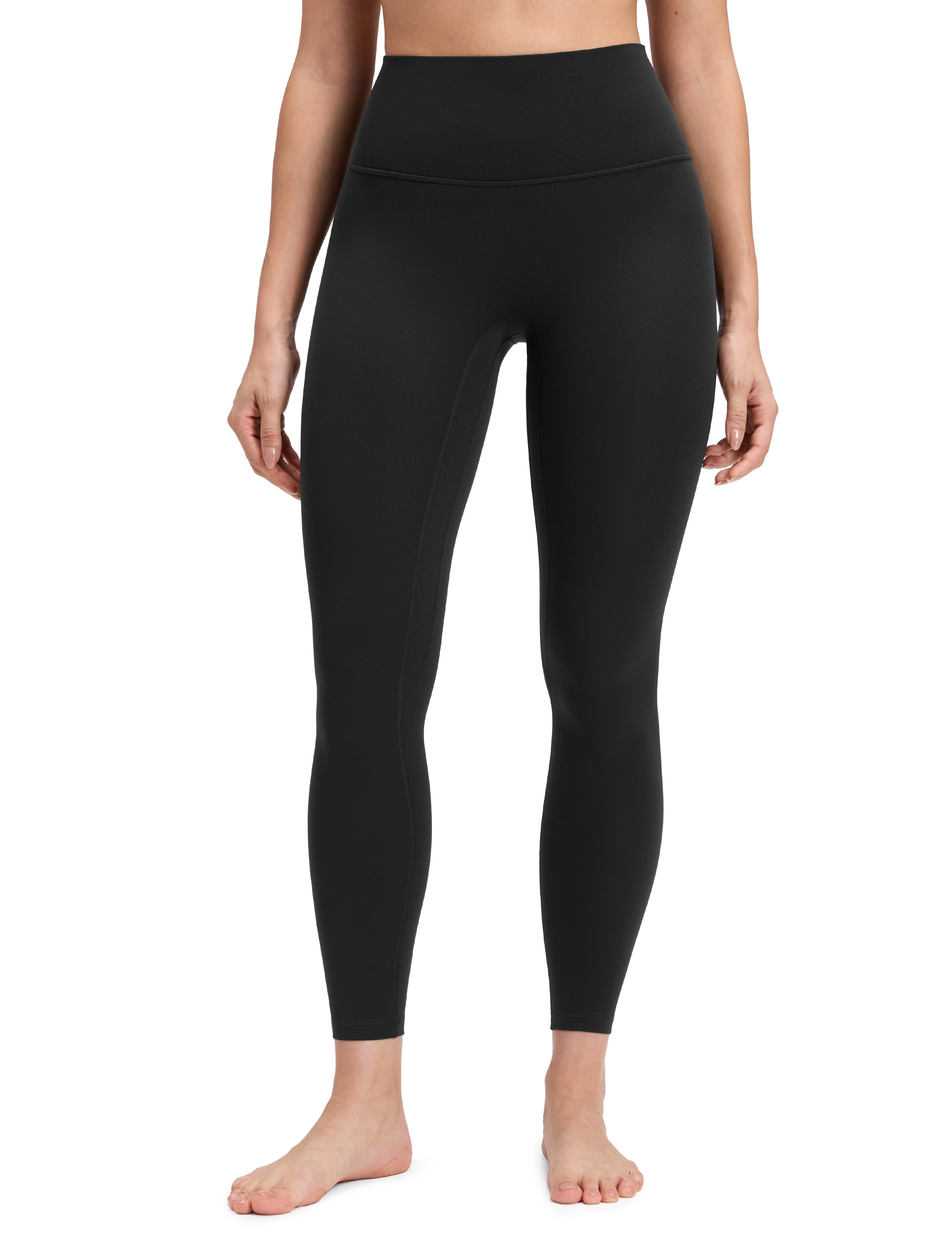 CRZ YOGA Butterluxe No Front Seam Yoga Leggings 25" High Waisted Womens Lounge Pants Workout