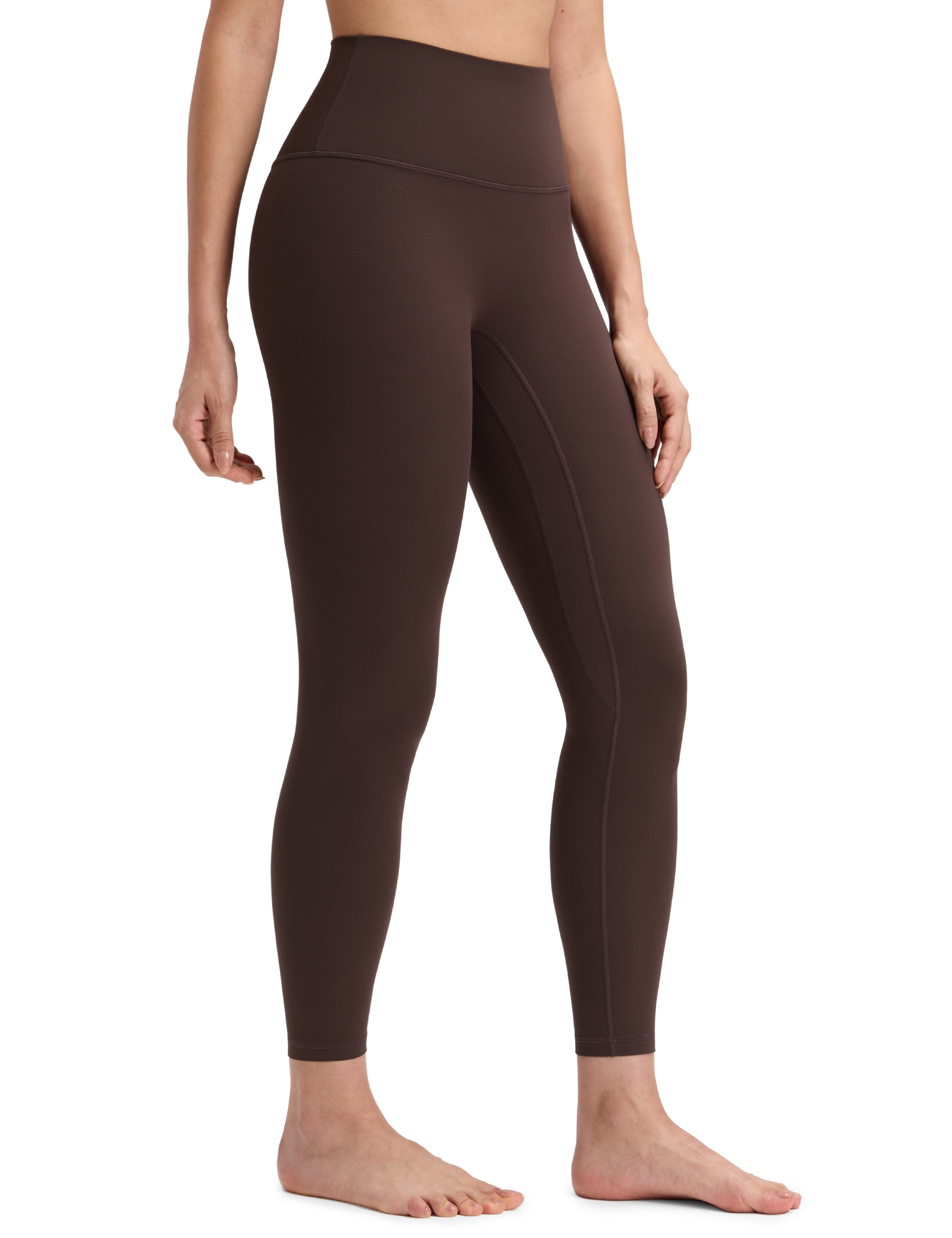 CRZ YOGA Butterluxe No Front Seam Yoga Leggings 25" High Waisted Womens Lounge Pants Workout