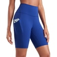 thumbnail image 1 of CRZ YOGA Butterluxe Womens Biker Shorts Pockets 8" High Waisted Workout Yoga Buttery Soft, 1 of 5