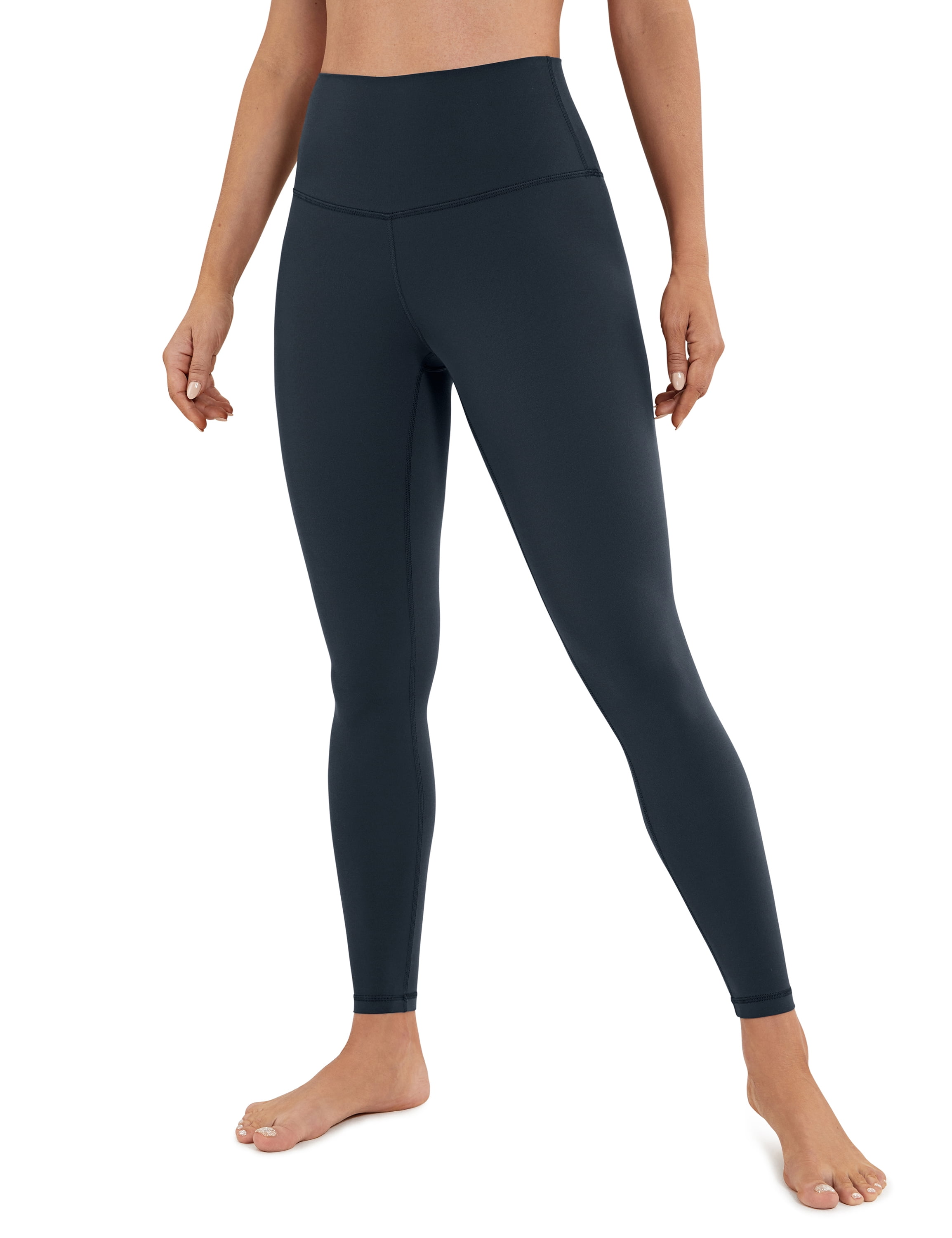 CRZ YOGA Womens Thermal Fleece Lined High Waisted Leggings 24 Inches -  Workout Winter Warm Thick Tights Soft Yoga Pants Savannah Medium at   Women's Clothing store