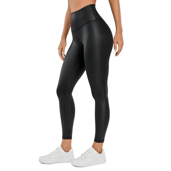 CRZ YOGA Women's Butterluxe Leggings 25 Inches High Waisted Soft Comfort Yoga Pants Workout Leggings