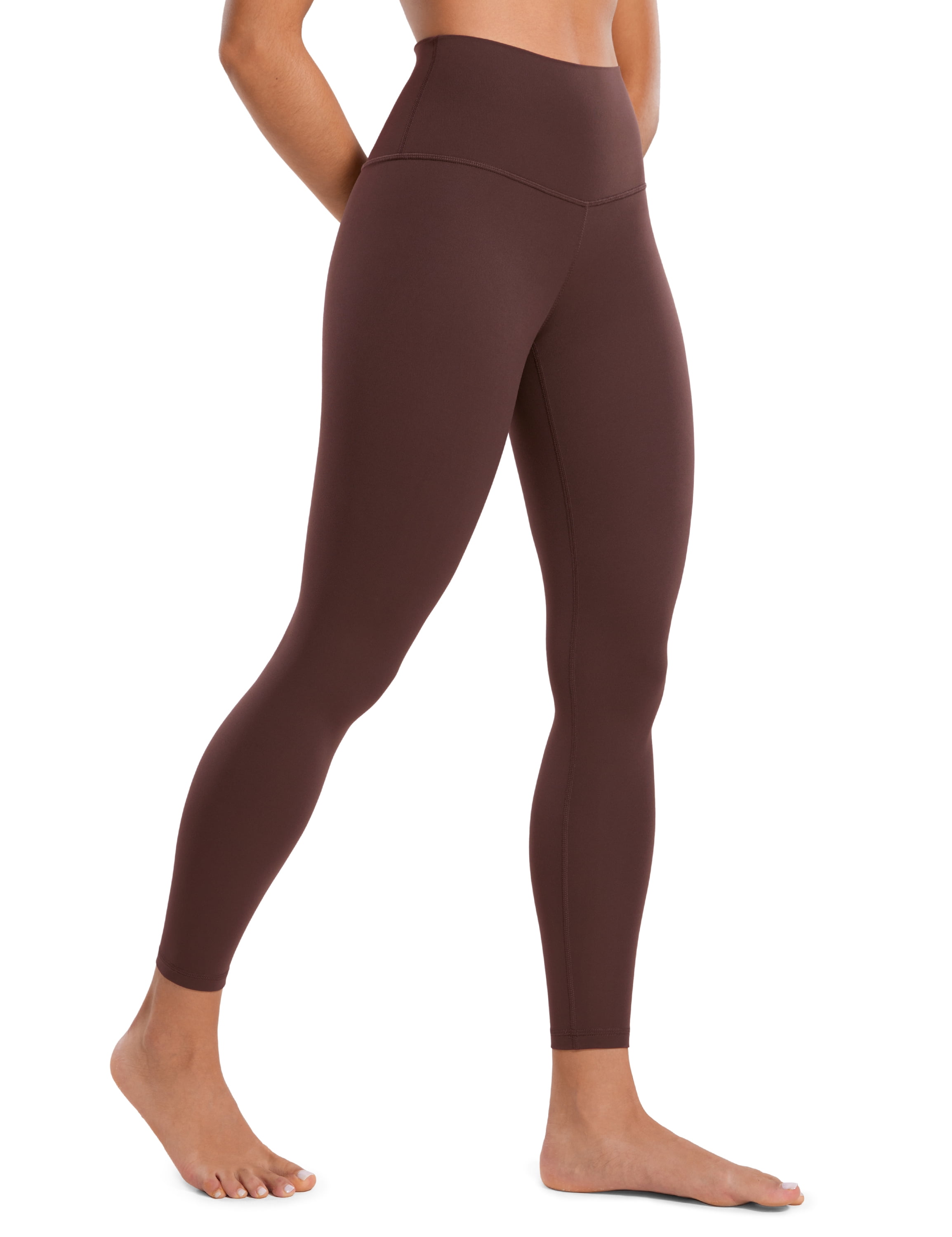 CRZ YOGA Women's Butterluxe Leggings 25 Inches High Waisted Soft Comfort Yoga Pants Workout Leggings