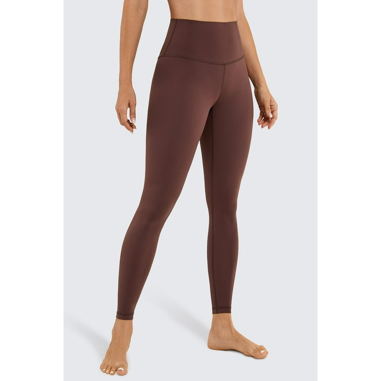 CRZ YOGA Super High Waisted Butter Luxe Yoga Pants 25 Inches - Buttery Soft Workout  Leggings for