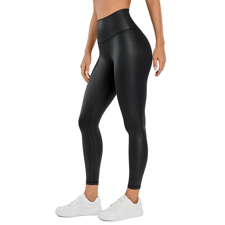 CRZ YOGA Women's Butterluxe Leggings 25 Inches High Waisted Soft Comfort Yoga  Pants Workout Leggings 