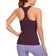 thumbnail image 1 of CRZ YOGA Women's Butterluxe Yoga Workout Tank Tops Racerback Sleeveless Camisole Athletic Gym Shirts, 1 of 6