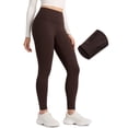 thumbnail image 1 of CRZ YOGA Matte Thermal Fleece Lined Leggings 28'' Casual Lounge Workout Womens Yoga Pants, 1 of 6