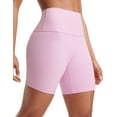 thumbnail image 1 of CRZ YOGA Womens ButterLuxe Biker Shorts 6 Inches High Waisted Workout Running Yoga Shorts, 1 of 4