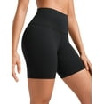 thumbnail image 1 of CRZ YOGA Womens ButterLuxe Biker Shorts 6 Inches High Waisted Workout Running Yoga Shorts, 1 of 5