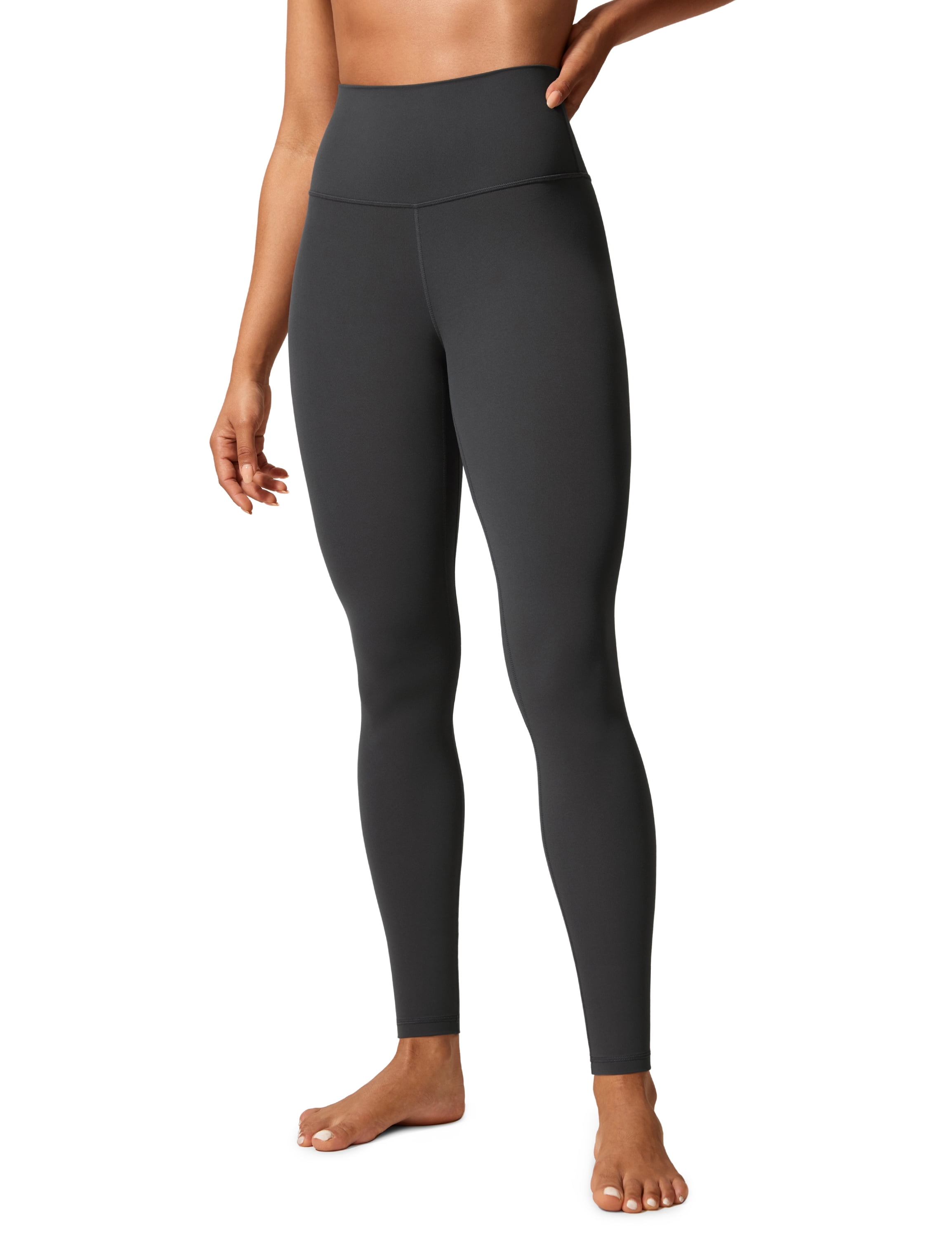 CRZ YOGA Dames Butterlift High Waisted Workout Leggings 28 - Pilates Gym Athletic Yoga Broek Boterzacht Mysterieus grijs XL