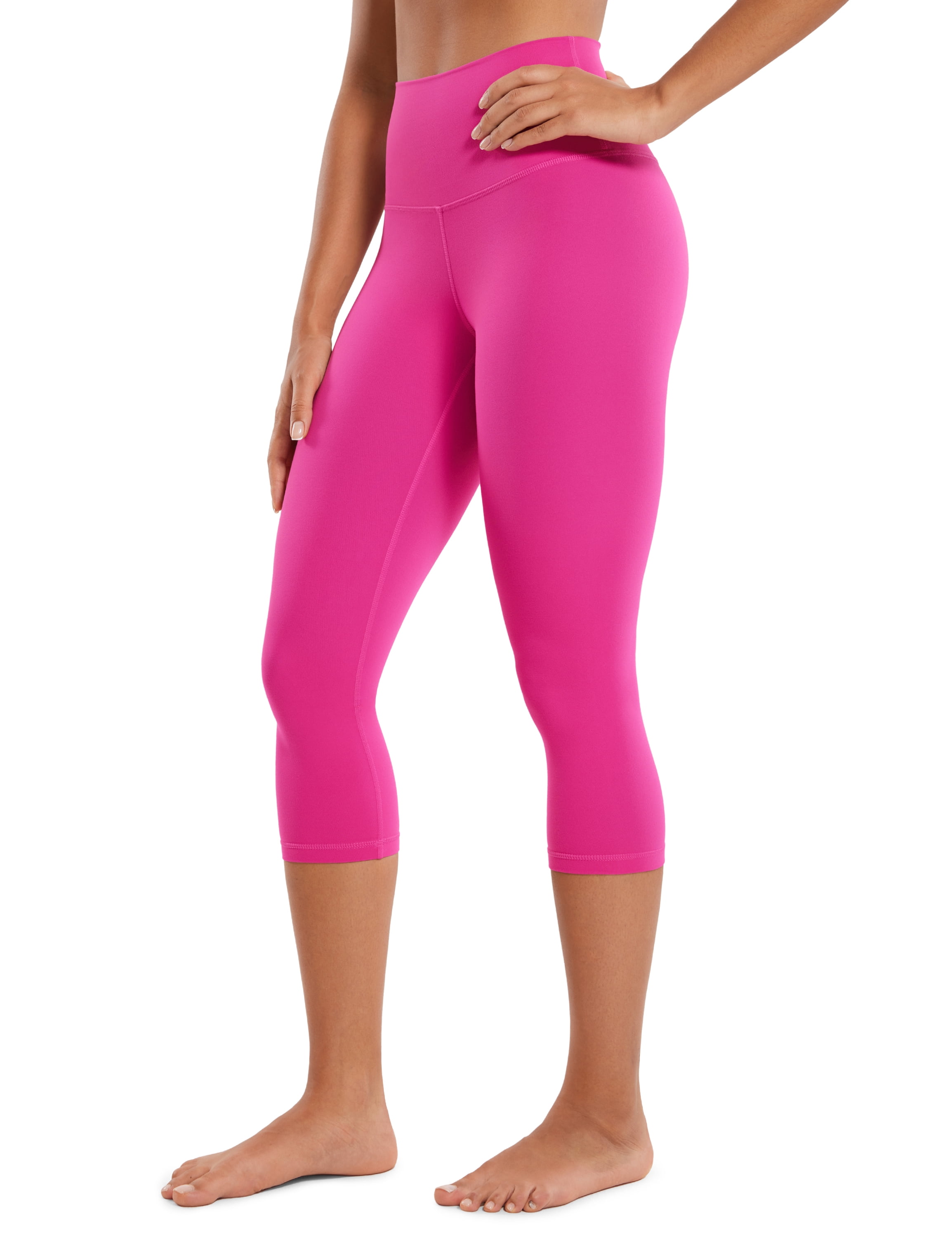 CRZ YOGA Womens Butterluxe High Waisted Lounge Legging 19 Inches Capris Yoga Pants