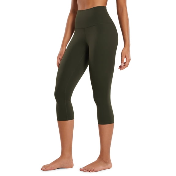 CRZ YOGA Butterluxe Yoga Capris Leggings 19'' High Waisted Workout Soft Athletic Lounge Womens Pants