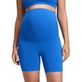 thumbnail image 1 of CRZ YOGA Womens Butterluxe Maternity Biker Shorts Pregnancy Yoga Workout Leggings 6", 1 of 5
