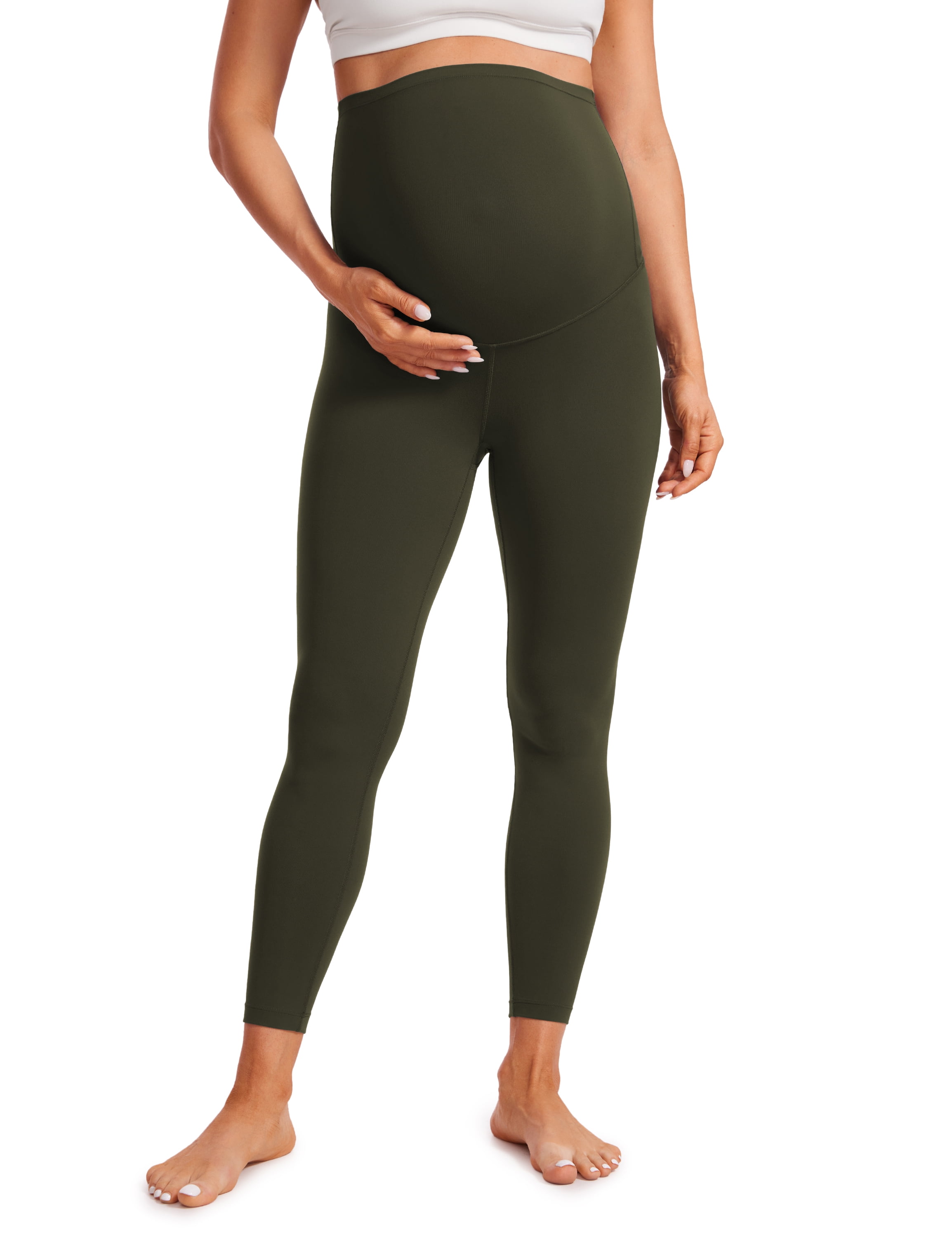 CRZ YOGA Womens Butterluxe Maternity Leggings over the Belly 25