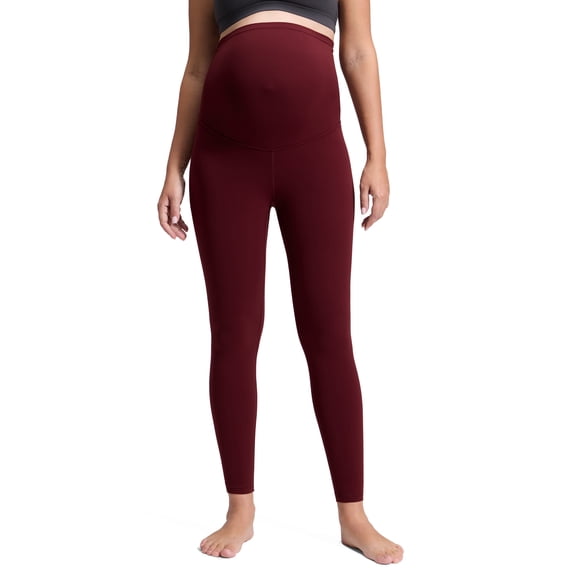 CRZ YOGA Womens Butterluxe Maternity Leggings over the Belly 28 Inches Pregnancy Pants