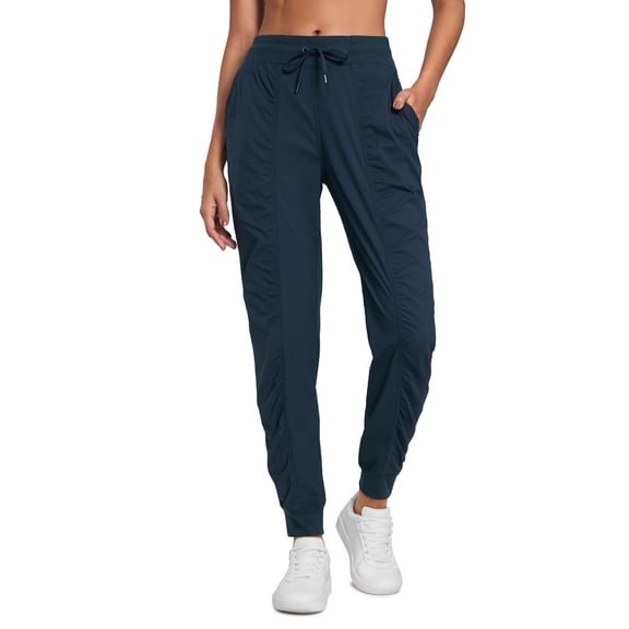 CRZ YOGA Lightweight Workout Joggers for women 28.5" Outdoor Running Casual Pants with Pockets