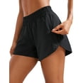thumbnail image 1 of CRZ YOGA Athletic Shorts for Women 5" High Waisted Quick Dry for Running Workout Track with Zip Pocket, 1 of 8