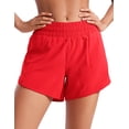 thumbnail image 1 of CRZ YOGA Athletic Shorts for Women 5" High Waisted Quick Dry for Running Workout Track with Zip Pocket, 1 of 6