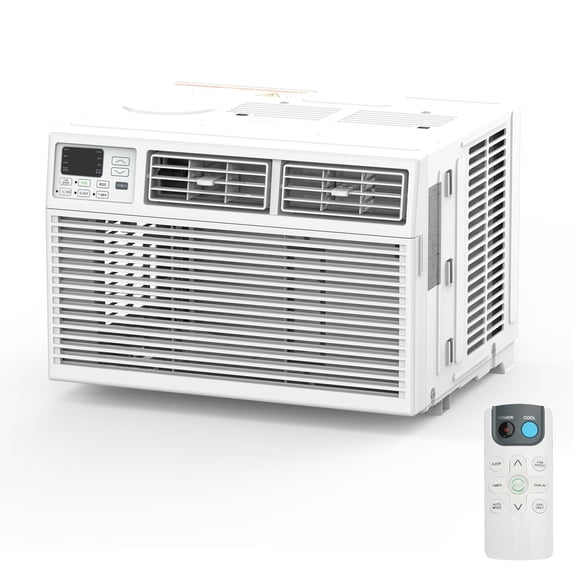 CRZOE Window Air Conditioner, 14000 BTU Window AC Unit, Cooling Room 700sq.ft, Fast Cooling, 24H Timer,Dehumidifier Mo, Energy Saving, Remote Control for Living Room, Bedroom, Office