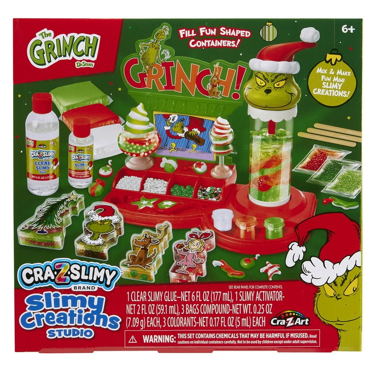 Cra-Z-Art How The Grinch Stole Christmas DIY Slime Kit for Kids