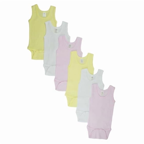 CS-108NB-108NB Girls Tank Top, Assorted - Newborn