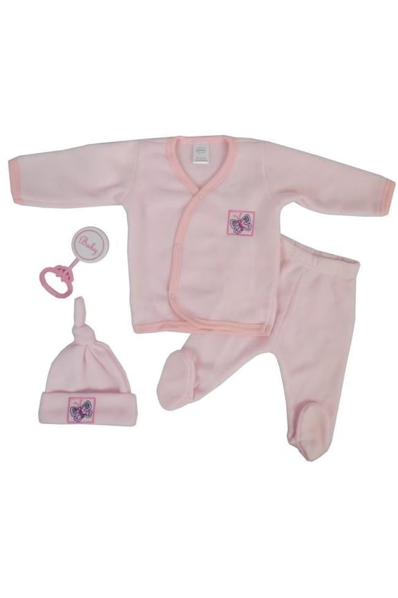 CS-510P-open Fleece Set, Pink - Fleece
