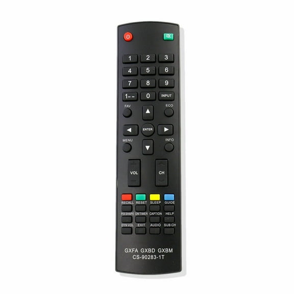 CS-90283-1T GXBD GXBM GXFA Replace Remote for Sanyo TV DP32242 DP55441 DP46142