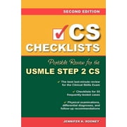 CS Checklists Portable Review for the USMLE Step 2 Cs, Second Edition, Paperback
