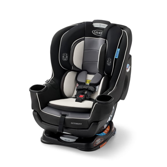 Graco® Extend2Fit® Convertible Car Seat, Gotham, Black