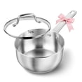 thumbnail image 1 of CS KOCHSYSTEME 1QT Stainless Steel Saucepan with Lid, 1 of 6