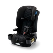 Graco Nautilus 2.0 LX ft. InRight LATCH 3-in-1 Harness Booster Car Seat, Hex, Black