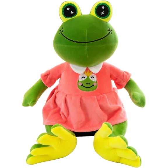 CS2 Coach Frog Plush – 13.8 Inch Soft Zhab Zhabych Stuffed Figure Throw Pillows for Home Decor for Game Fans (Coach Frog)