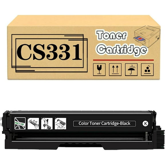 CS331 20N10C0 20N10K0 20N10M0 20N10Y0 Toner Cartridge, Compatible for Lexmark CS331dw CS431dw CX331adwe CX431adw Printers【High Print Volume with Chip】