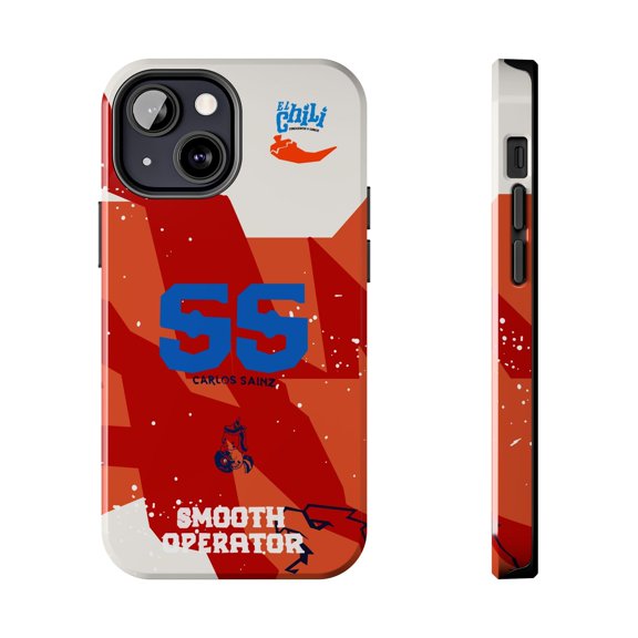 CS55 Sainz Mexico GP 2025 Helmet Tough Phone Case - iPhone 13 Mini