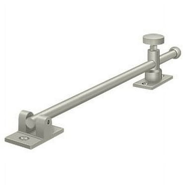 CSA12HD15 12" Heavy-Duty Casement Stay Fastener - Satin Nickel