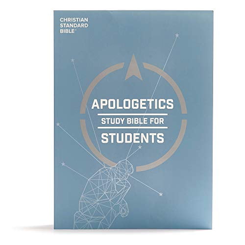 Pre-Owned CSB Apologetics Study Bible for Students, Trade Paper: Black Letter, Teens, Study Notes and Commentary, Ribbon Marker, Sewn Binding, Easy-To-Read Bible Serif Type Paperback