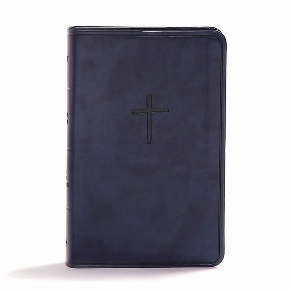 CSB Compact Bible, Value Edition, Navy Leathertouch, (Hardcover)