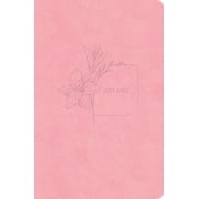 CSB Compact Bible, Value Edition, Soft Pink Leathertouch, Hardcover