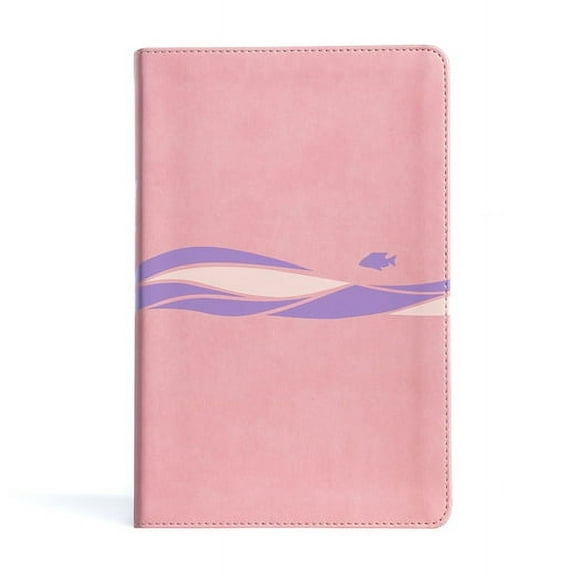 CSB Easy-For-Me Bible for Early Readers, Coral Pink Leathertouch, (Hardcover)