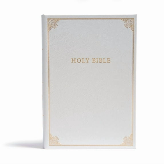 CSB Family Bible, White Bonded Leather Over Board: Holy Bible, (Hardcover)