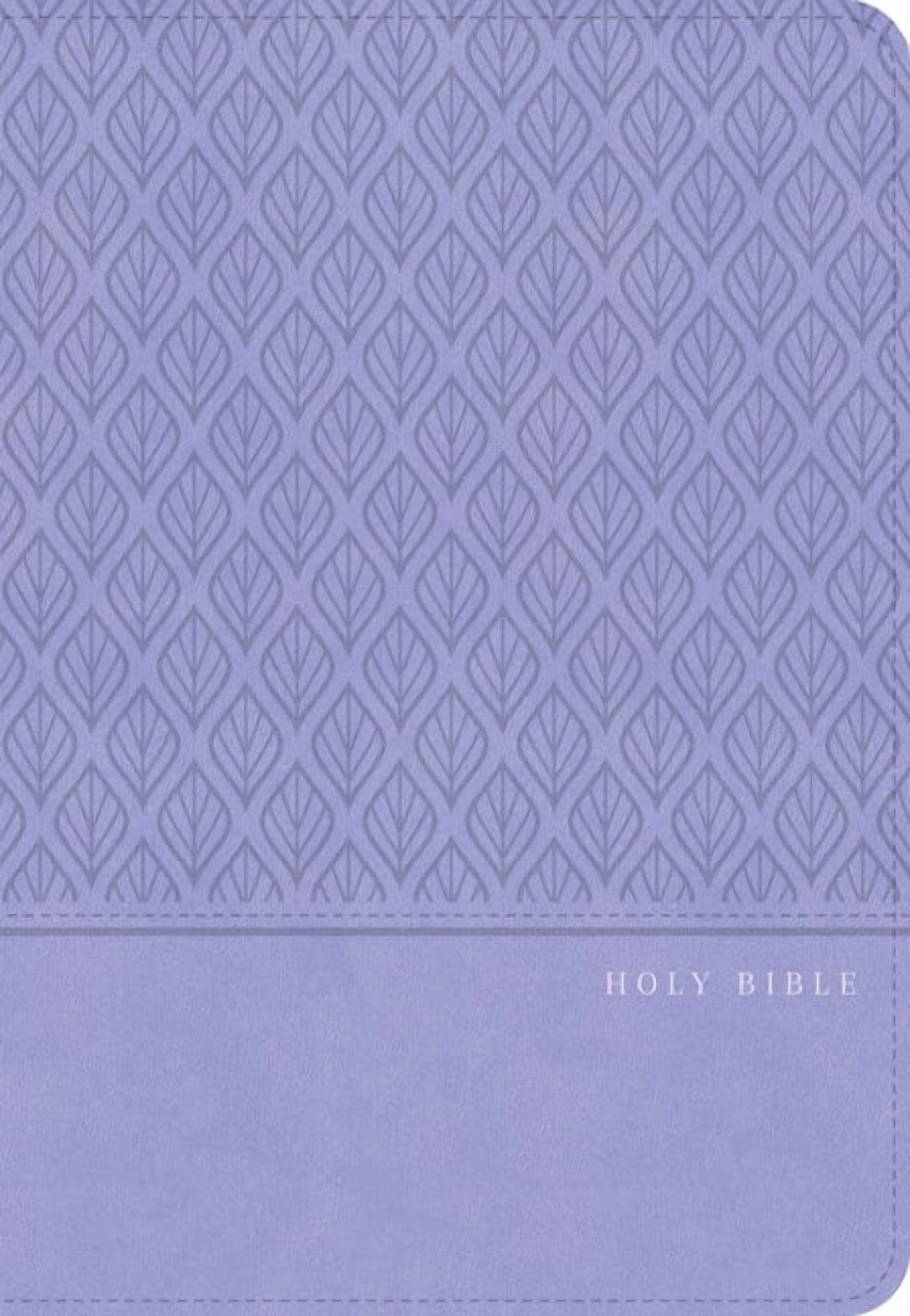 CSB Giant Print Reference Bible, Optimal Type, Digital Study Edition, Lavender Leathertouch, (Hardcover)