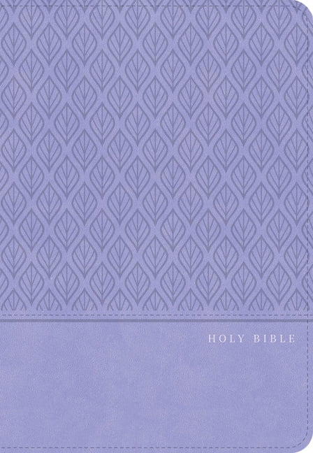 CSB Giant Print Reference Bible, Optimal Type, Digital Study Edition, Lavender Leathertouch, Indexed, (Hardcover)