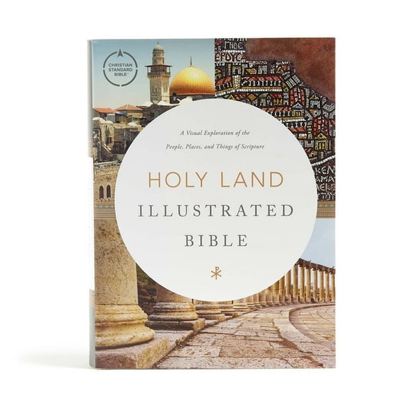 CSB Holy Land Illustrated Bible, Hardcover: A Visual Exploration of the People, Places, and Things of Scripture, (Hardcover)