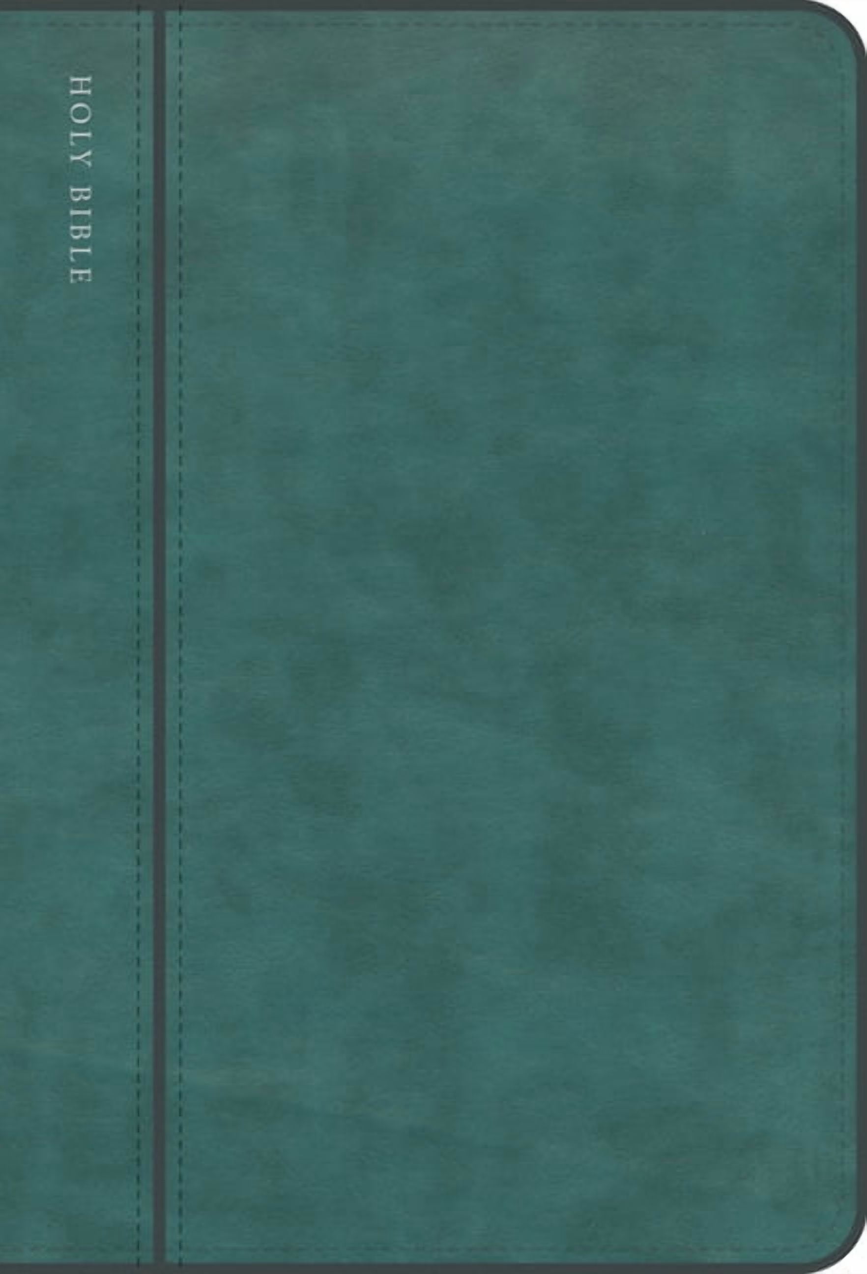 CSB Large Print Compact Reference Bible, Optimal Type, Digital Study Edition, Teal Leathertouch, (Hardcover)