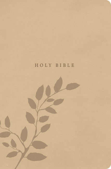 CSB Large Print Compact Reference Bible, Value Edition, Easy-To-Read Optimal Type, Camel Leathertouch, (Hardcover)