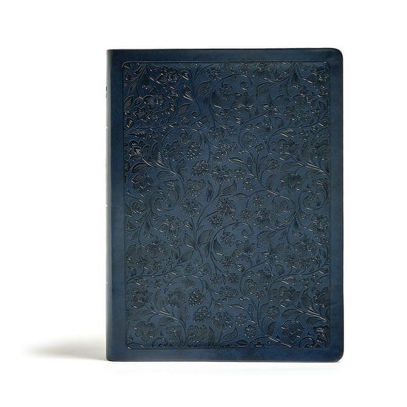 CSB Life Connections Study Bible, Navy LeatherTouch : For Personal or Small Group Study (Hardcover)